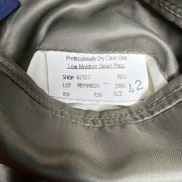 Brooks Brothers Brooksease Men's Green Wool Single Breasted Blazer - Picture 7 of 9